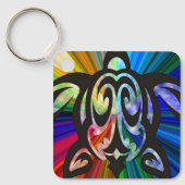 Rainboogschildpad Sleutelhanger (Voorkant)