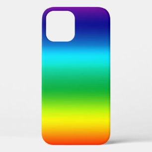 Rainboogspectrumkleuren iPhone 12 Hoesje