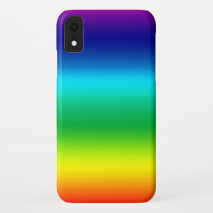 Rainboogspectrumkleuren iPhone XR Hoesje