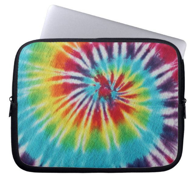 Rainboogspiraal Laptop Sleeve (Voorkant)
