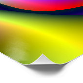 Rainboogspiraal Perfect Poster (Hoek)