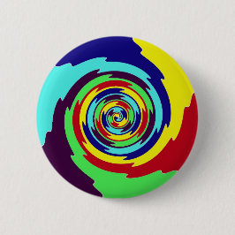 Rainboogspiraal Ronde Button 5,7 Cm