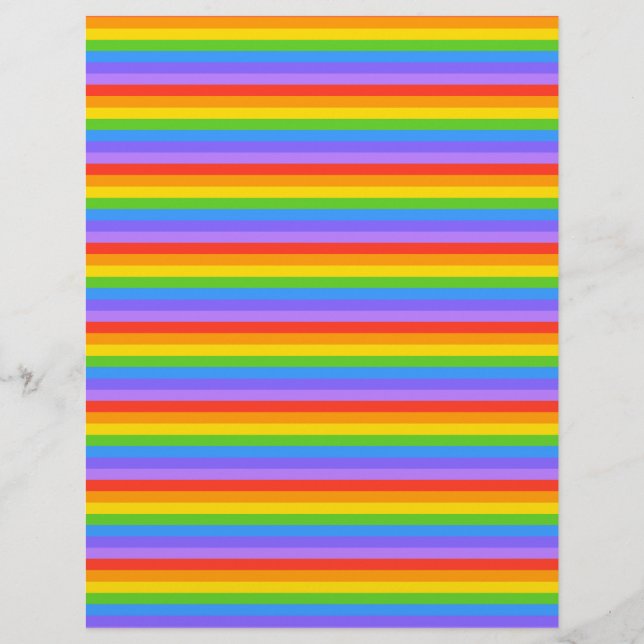 Rainboogstrips Patroon. (Voorkant)