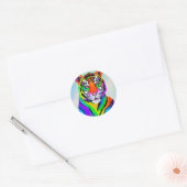 Rainboogtijger Sticker (Envelop)