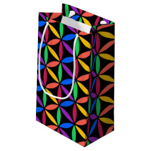 Rainboogventilator van het levenspatroon klein cadeauzakje