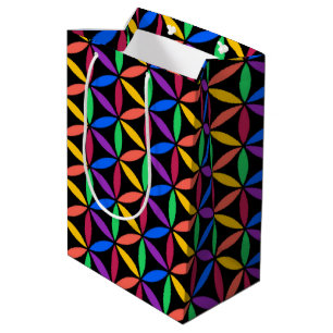 Rainboogventilator van het levenspatroon medium cadeauzakje