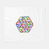 Rainboogventilator voor levenslange schroefdraad fleece deken (Voorkant (Horizontaal))