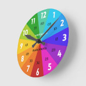 Rainboogvette kleurenpalet Leer tijd Kinderen te v Ronde Klok (Hoek)