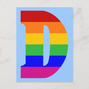 Rainbooleboog D Briefkaart