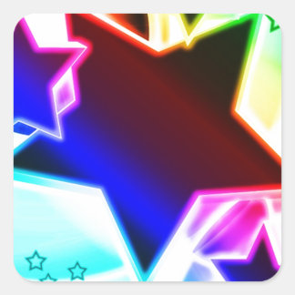 Rainboostrips Vierkante Sticker