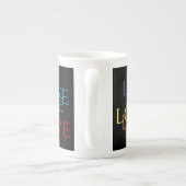 RAINBOVE LOVE II Bone China Mug (Dos)