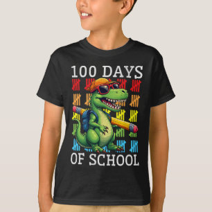 Rainbow 100 dagen school Happy 100th dagen van SCH T-shirt