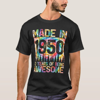 Rainbow 1950: 72 jaar Geweldige 72 T T-shirt