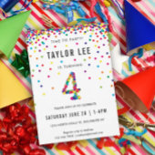 Rainbow 4 Year Old Birthday Party, 4e dag Kaart