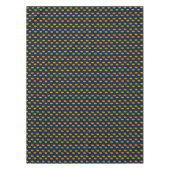 Rainbow 8 Bit Heart Pattern Tafelkleed (Voorkant)