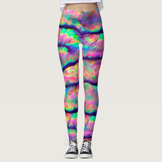 Rainbow Abalone Leggings (Voorkant)