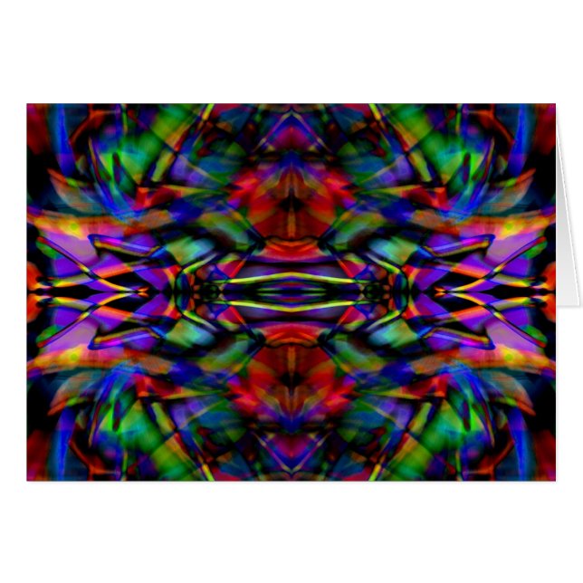 Rainbow Abstract Fractal Art (Voorkant Horizontaal)