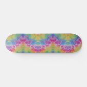 Rainbow Abstract Tie Dye Skateboard (Horizontaal)