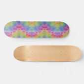 Rainbow Abstract Tie Dye Skateboard (Horizontaal)