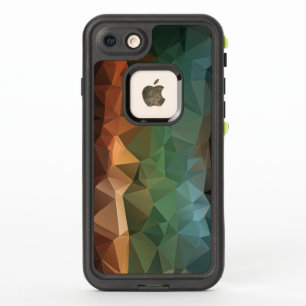 Rainbow Abstracte Pyramide Art