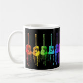 Rainbow Acoustic Guitars Coffee Mok (Links)