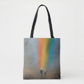 Rainbow Adventure-Canvas tas (Voorkant)