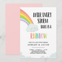 Rainbow After a Loss Girl Baby shower
