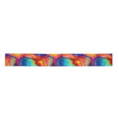 Rainbow Agate | Vibrant Abstract Stone Pattern Lint (Voorkant)