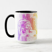 Rainbow Alice in Wonderland Tenniel Art Mok (Links)