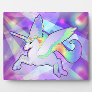 Rainbow Alicorn Fotoplaat