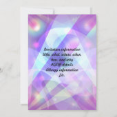 Rainbow Alicorn Kaart (Achterkant)