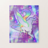 Rainbow Alicorn Legpuzzel (Verticaal)