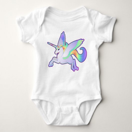 Rainbow Alicorn Romper (Voorkant)