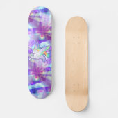 Rainbow Alicorn Skateboard (Voorkant)