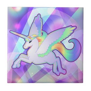 Rainbow Alicorn Tegeltje