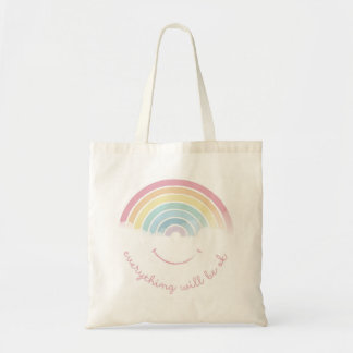 RAINBOW Alles komt goed. Tote Bag
