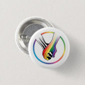 Rainbow & Ally Button Pin (Voorkant /achterkant)