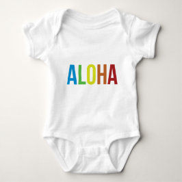 Rainbow Aloha Romper