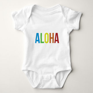 Rainbow Aloha Romper