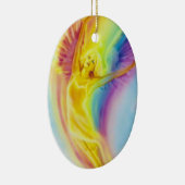 Rainbow Angel Ornament van Lisa Iris (Rechts)