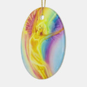 Rainbow Angel Ornament van Lisa Iris (Links)