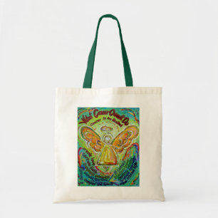 Rainbow Angel wat kanker niet kan doen Canvas tass Tote Bag