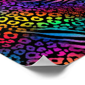 Rainbow Animal Print - Bold Pattern Art (Hoek)