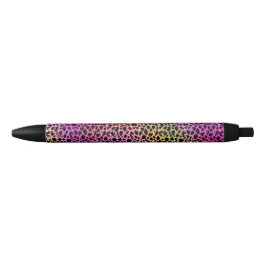 Rainbow Animal Print Zwarte Inkt Pen