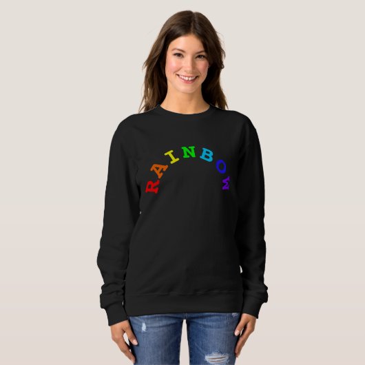 Rainbow Arc Word Sweatshirt (Voorkant volledig)
