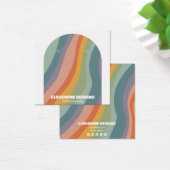 Rainbow Arch Oorbel Ketting Sieraden Display Kaart (Bureau)