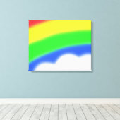 Rainbow Art Wrapped Canvas Afdruk (Insitu (Houten vloer))