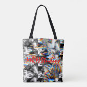 Rainbow Assault Canvas tas (Achterkant)