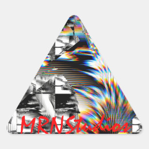 Rainbow Assault Driehoek Sticker