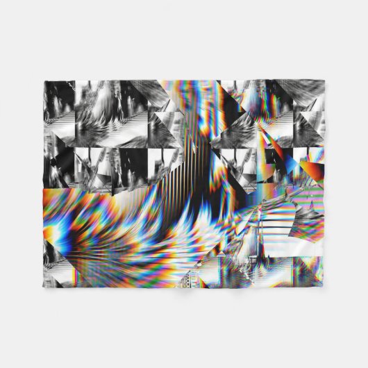 Rainbow Assault Fleece Blanket (Voorkant (Horizontaal))